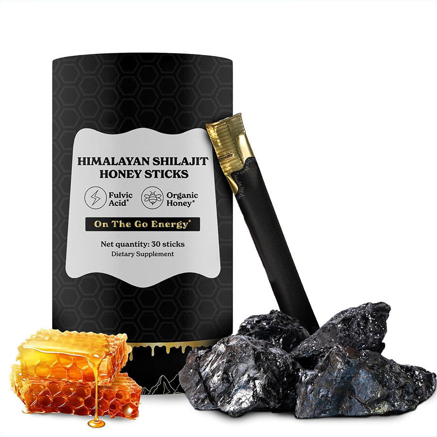 🍯 Saffron + Shilajit Honey Sticks