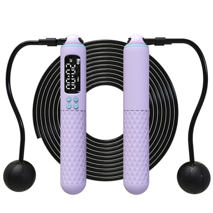 Intelligent Counting Skipping Rope Rechargeable Dual-Mode Fitness Rope