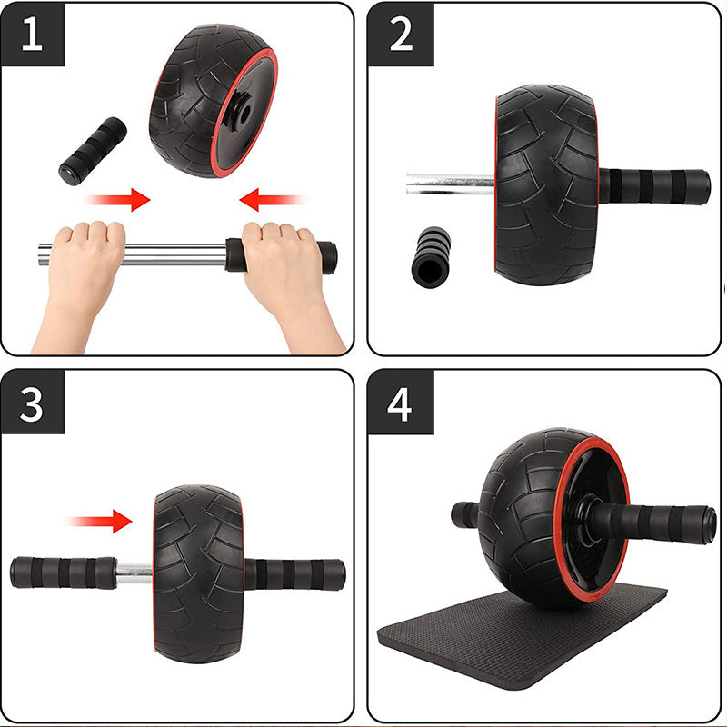 Abdominal Roller Combo Kit Home Fitness Equipment