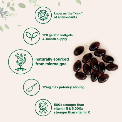 Astaxanthin Antioxidant Support